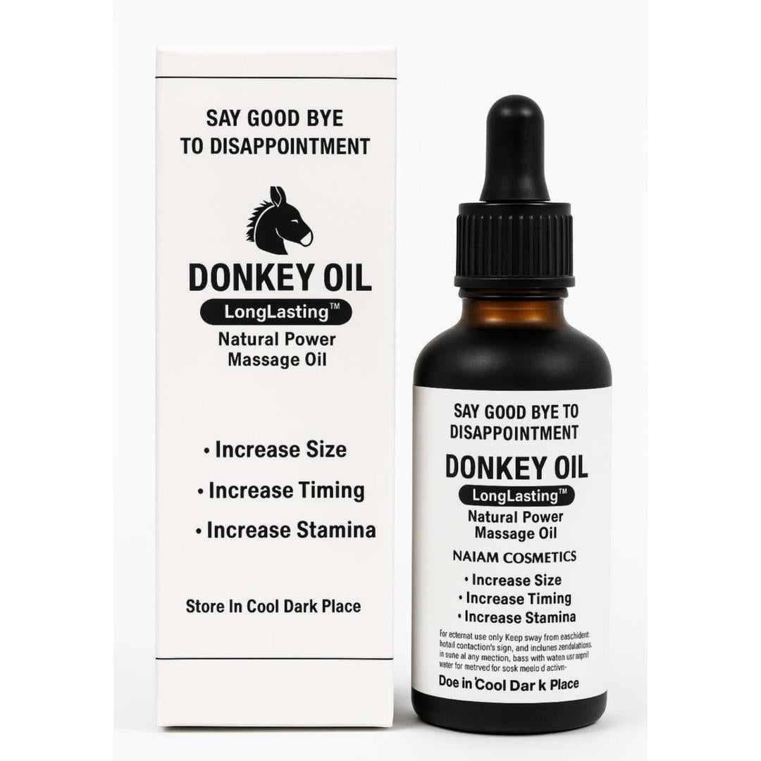 Donkey Oil 30ml, Timing & Stamina Enhancement - 1 Pcs