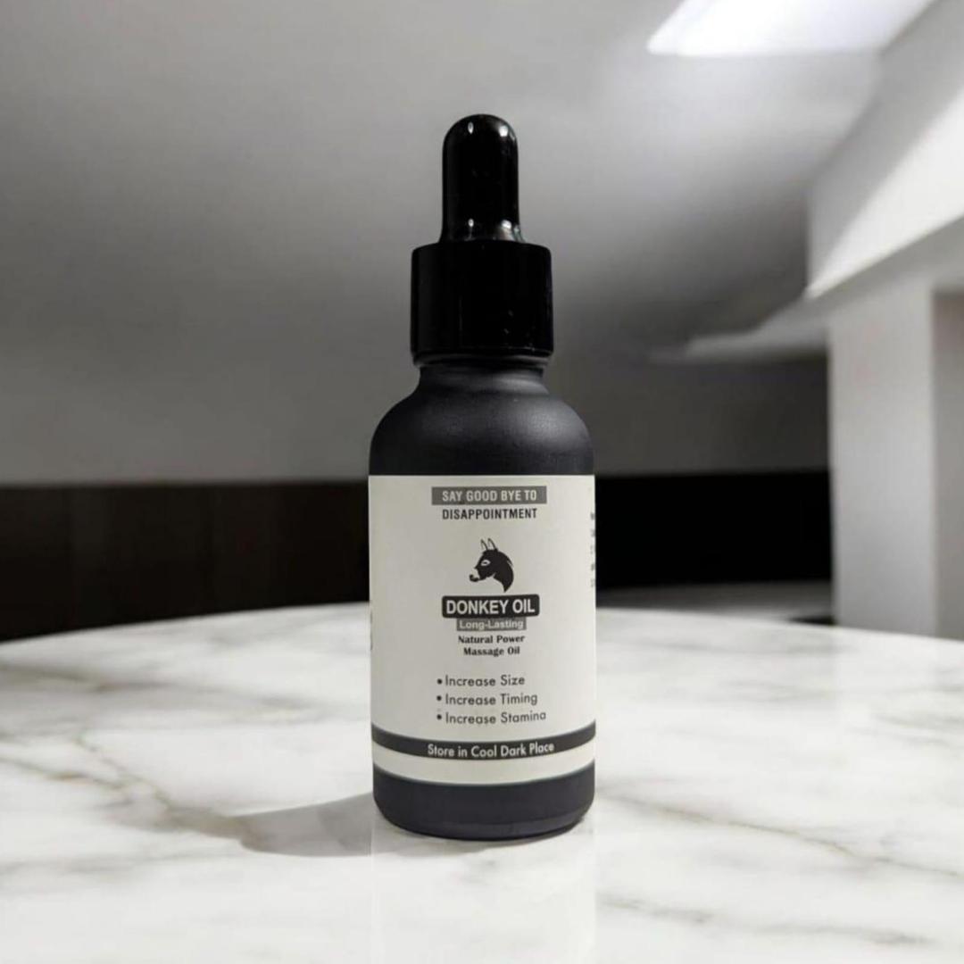 Donkey Oil 30ml, Timing & Stamina Enhancement - 1 Pcs