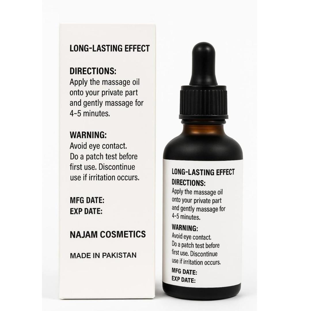 Donkey Oil 30ml, Timing & Stamina Enhancement - 1 Pcs